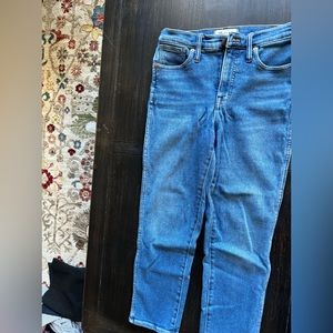 Madewell Stovepipe jeans 26 P